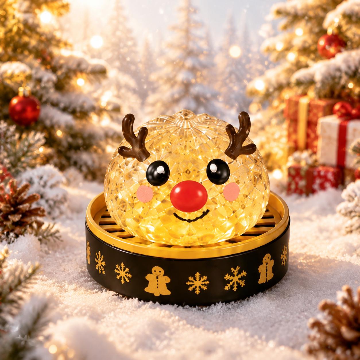Christmas Mystery Squishy Blind Box – 5 Festive Designs