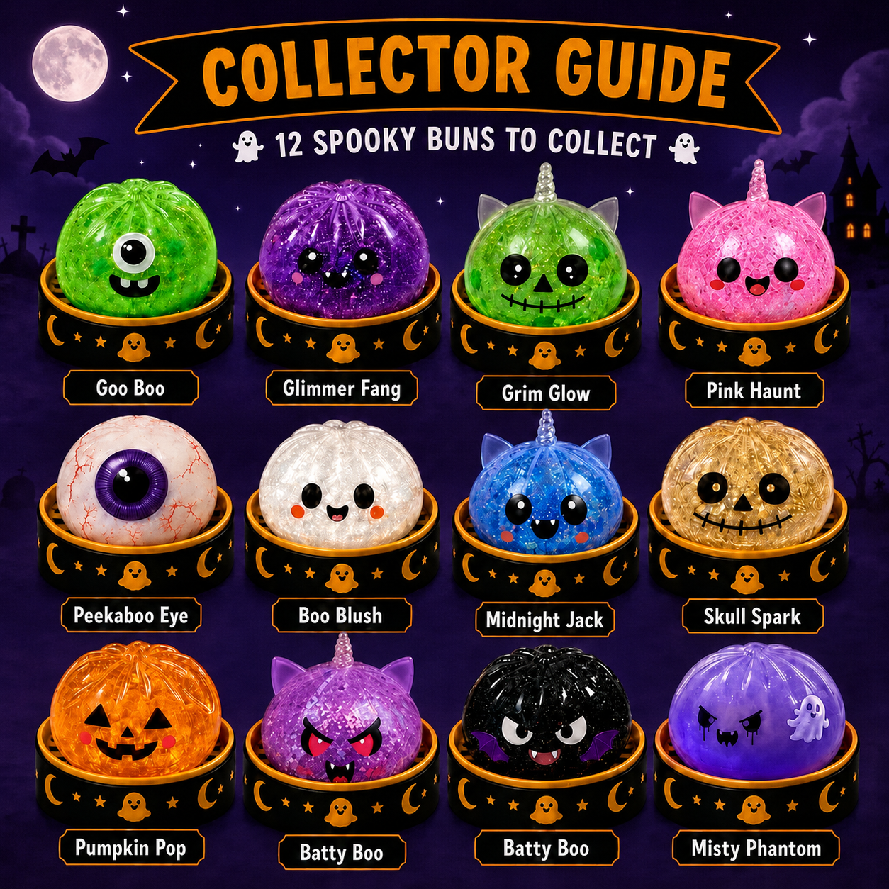 Halloween Dumpling Squishy - Mystery Blind Box