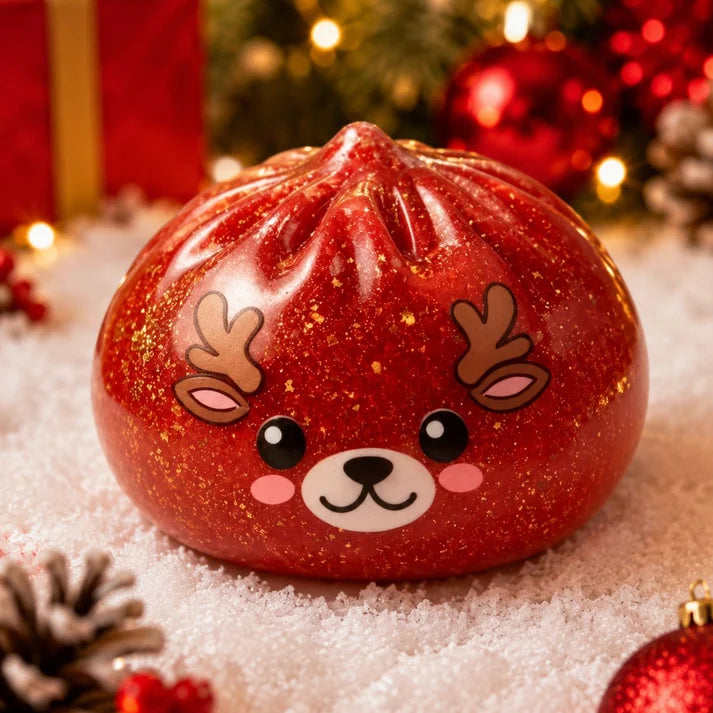 Christmas Dumpling Squishy – Mystery Blind Box